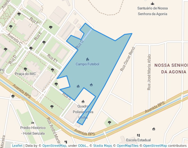 Área Verde dos Campos de Futebol