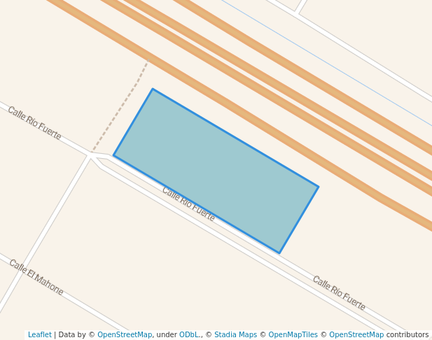 walking in Canchas De La Asegurada map in Juan José Ríos