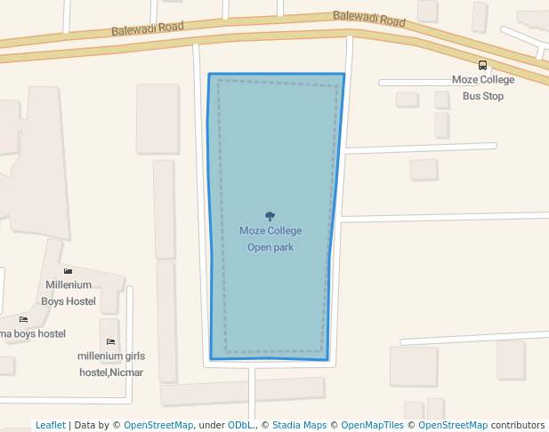 Moze College Open park