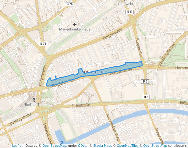 Grünzug Borgfelder Straße