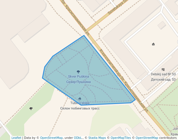 Сквер Пушкина