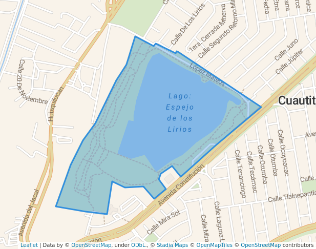 Parque Espejo de los Lirios