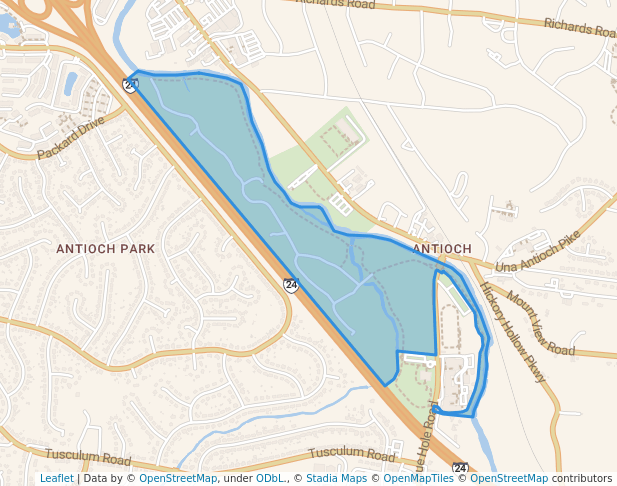 Millcreek Greenway - Blue Hole Park