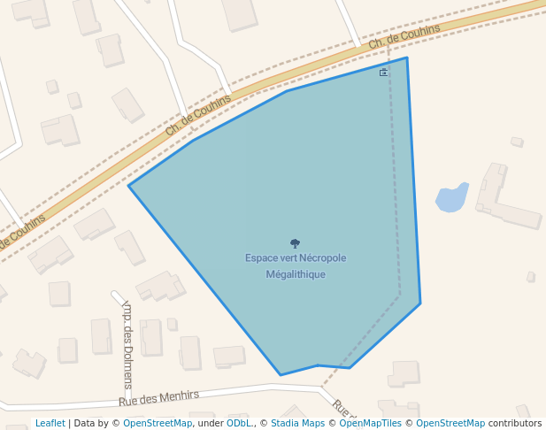 Espace vert Nécropole Mégalithique