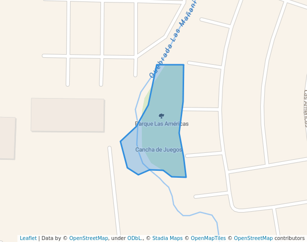 walking in Parque Las Américas map in Panamá