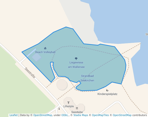 Liegewiese am Wallersee