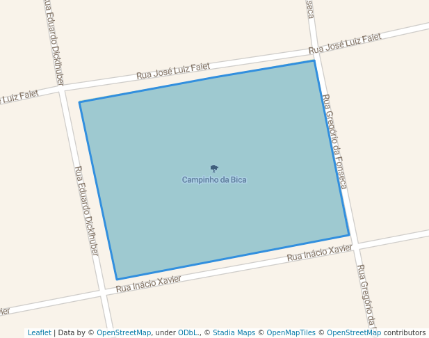 walking in Campinho da Bica map in Cachoeira do Sul