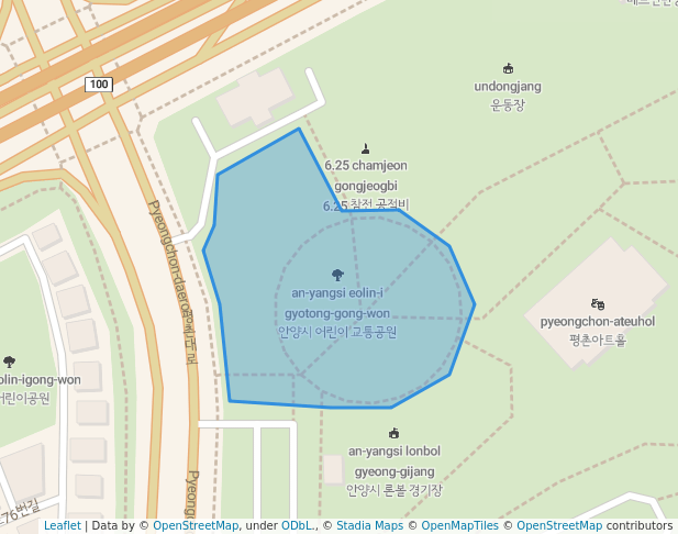 안양시 어린이 교통공원