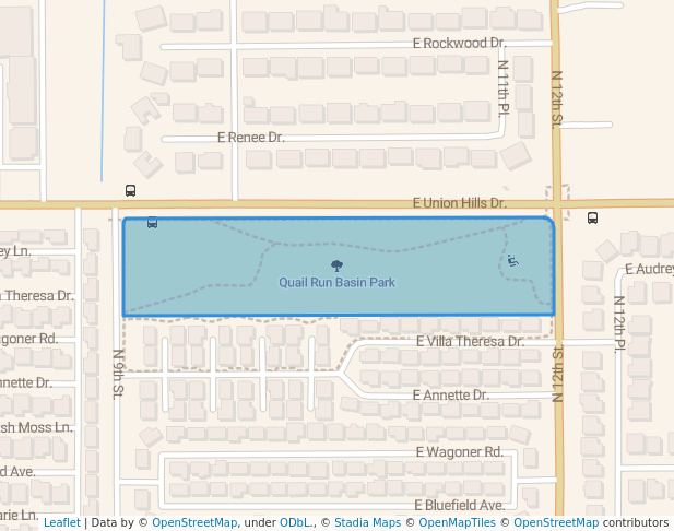 Quail Run Basin Park