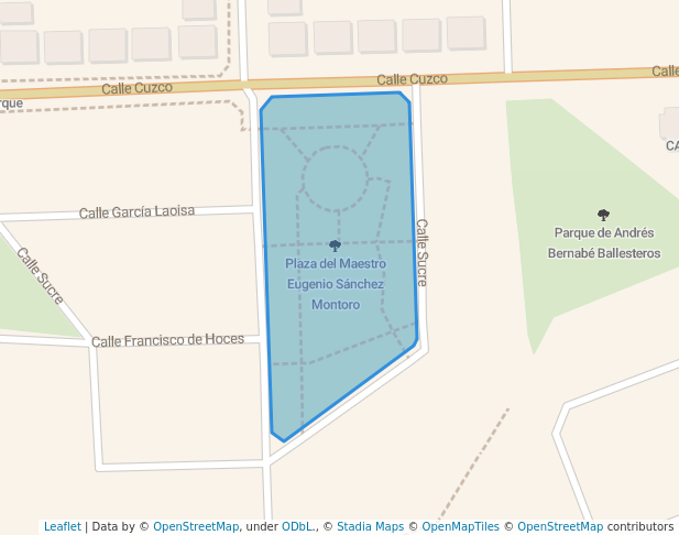 Plaza del Maestro Eugenio Sánchez Montoro