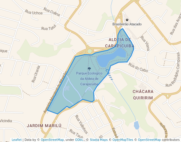 Parque Ecologico da Aldeia de Carapicuiba