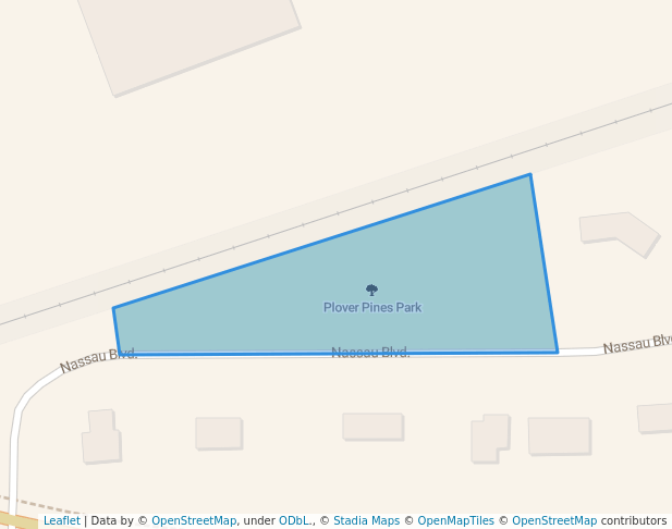 walking in Plover Pines Park map in Plover