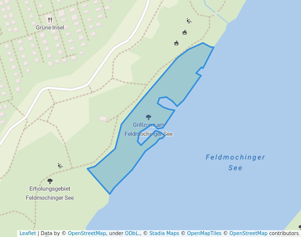 Grillzone am Feldmochinger See