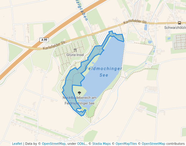 Erholungsgebiet Feldmochinger See