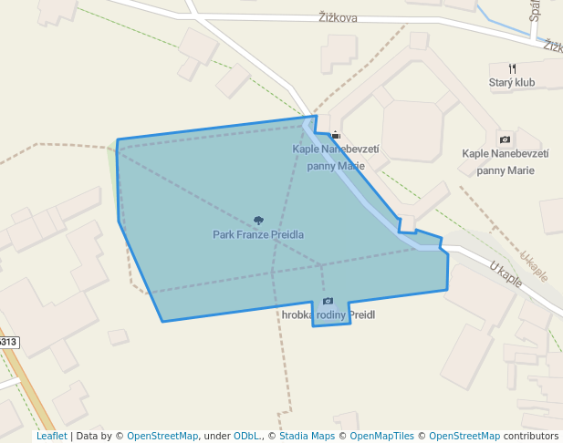 Park Franze Preidla