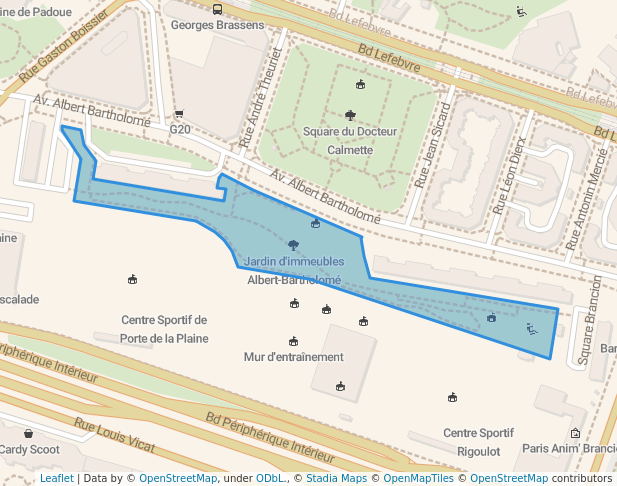 Jardin d'immeubles Albert-Bartholomé