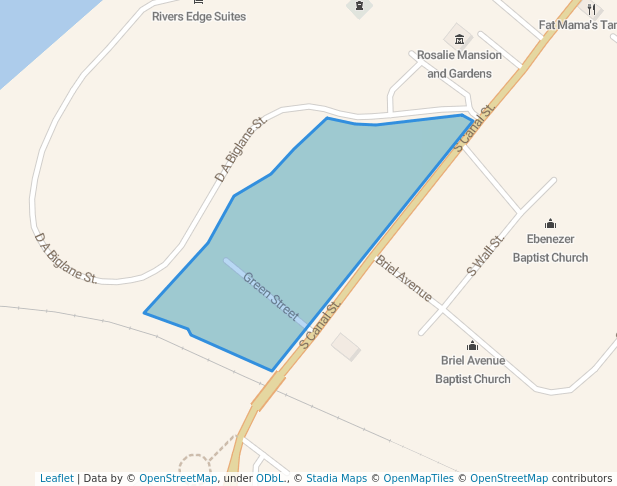 Natchez National Historical Park - Fort Rosalie