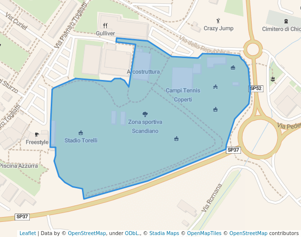 Zona sportiva Scandiano