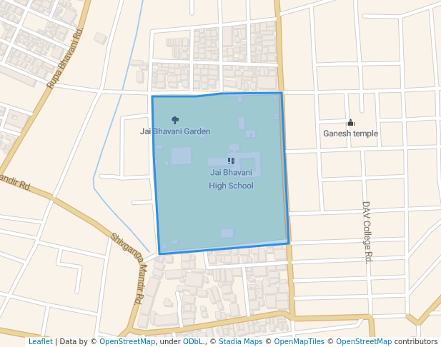 walking in Atharva Garden map in Solapur