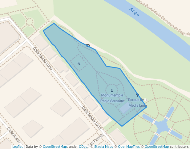 parque Medialuna parkea