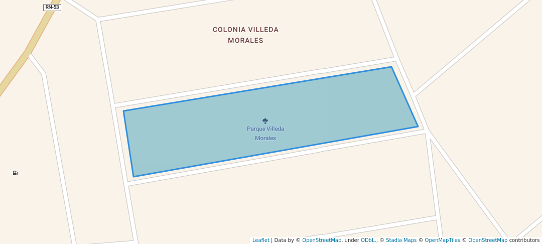 walking in Parque Villeda Morales map in Danli