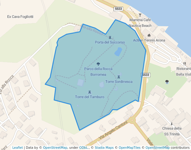 Parco della Rocca Borromea