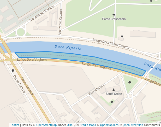 camminata lungo dora