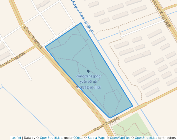 羌溪河公园 北区