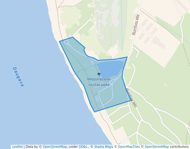 Mazjumpravas muižas parks