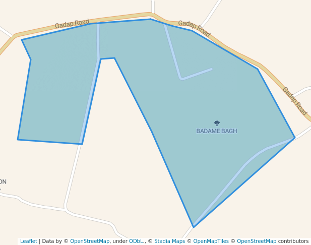 BADAME BAGH in Karachi | Map and Routes