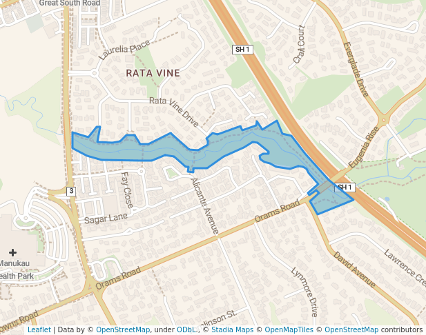 Rātā Vine Stream Reserve