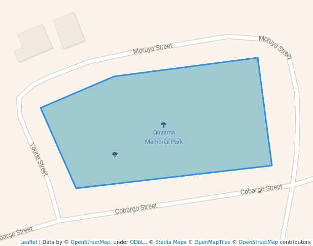 walking in Quaama Memorial Park map in Quaama