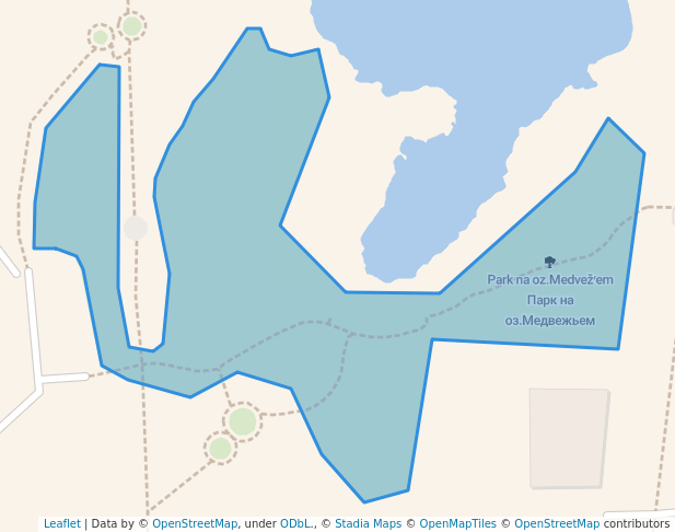 Парк на оз.Медвежьем