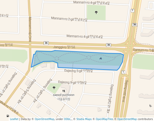 별찌뜰 근린공원