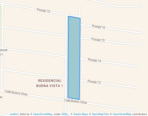 walking in Parque 2 Residencial Buena Vista 1 map in Santa Tecla
