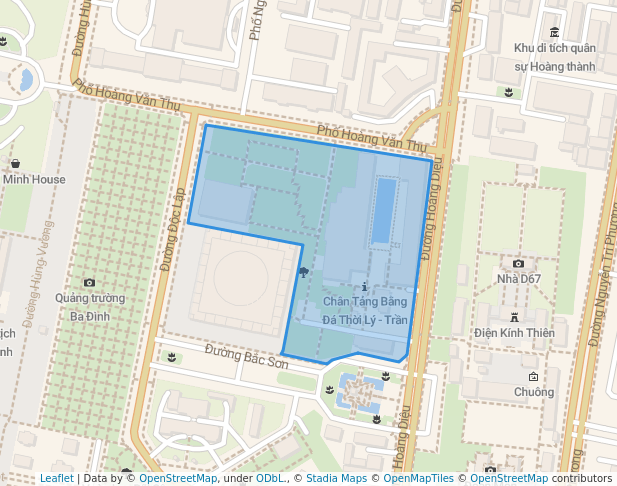 Archeological site of Thang Long Imperial Citadel