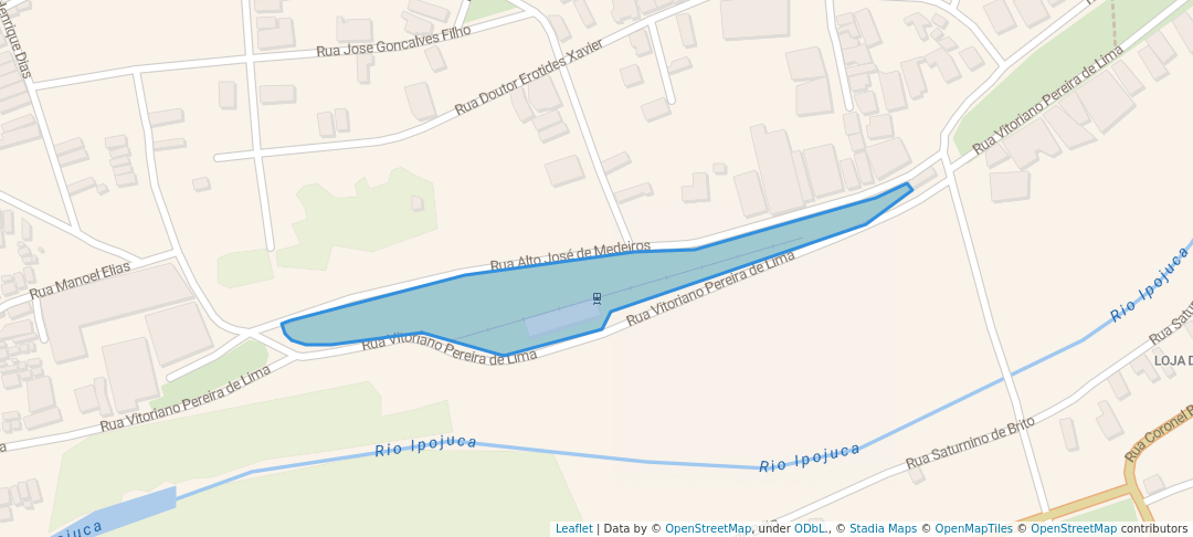 walking in Praça Vereador Severino Xavier costa map in Bezerros