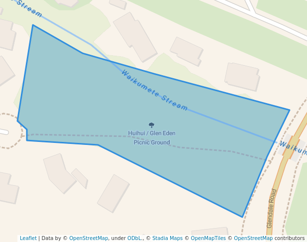 Glen Eden Picnic Ground in Auckland | Map and Routes