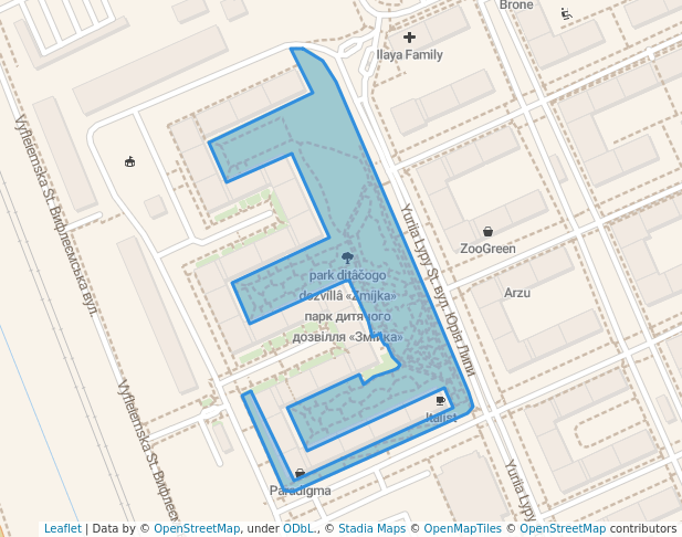 парк дитячого дозвілля «Змійка»