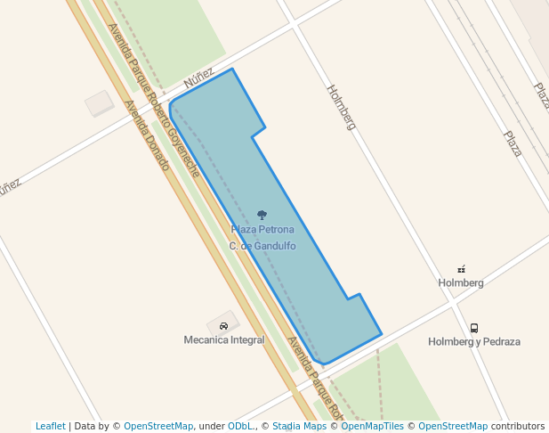 Plaza Petrona C. de Gandulfo