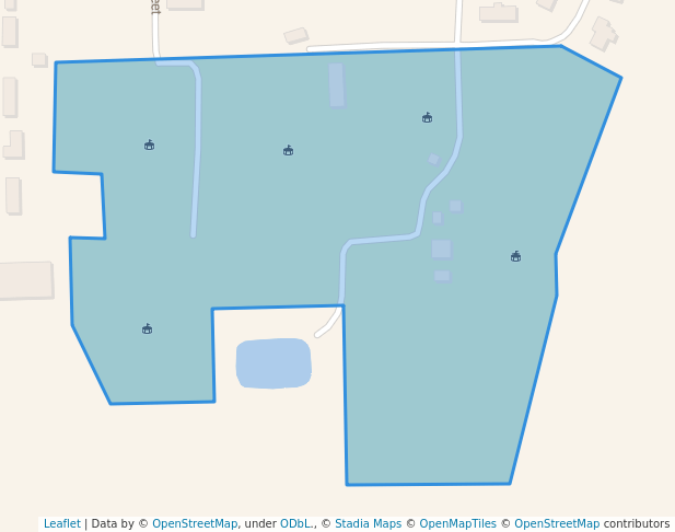 walking in Dale R Michels Memorial Park map in Brownsville