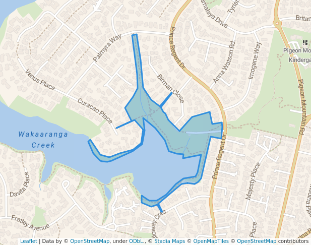 Wakaaranga Creek Reserve