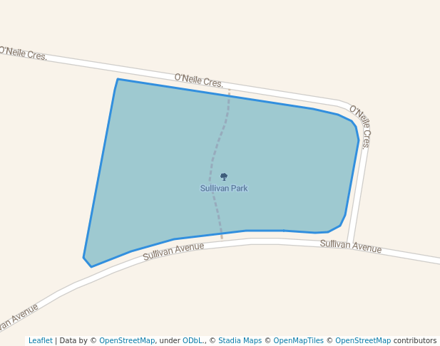 Sullivan Park in Lurnea | Map and Routes