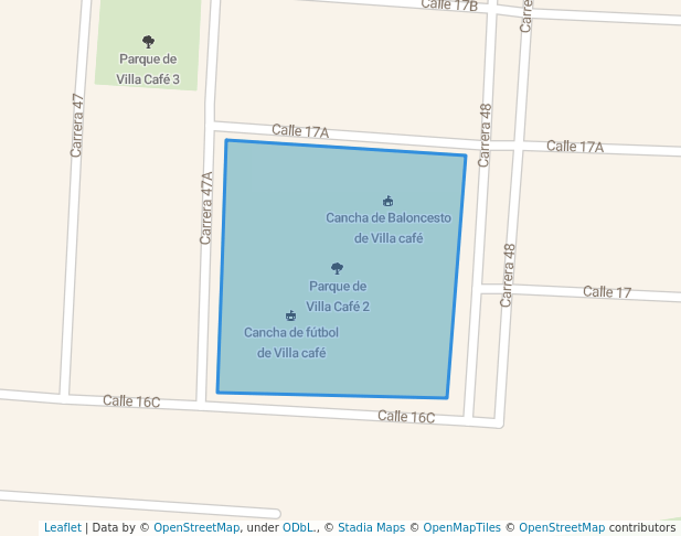 Parque de Villa Café 2 in Neiva | Map and Routes