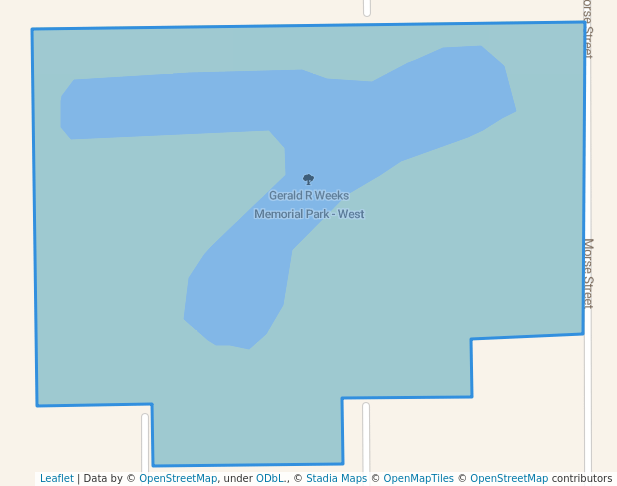 Gerald R Weeks Memorial Park - West