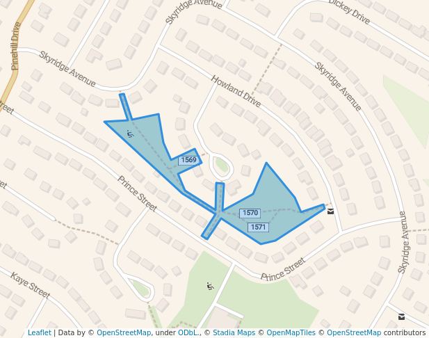 walking in Fun Park map in Lower Sackville