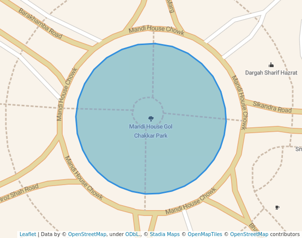 Mandi House Gol Chakkar Park