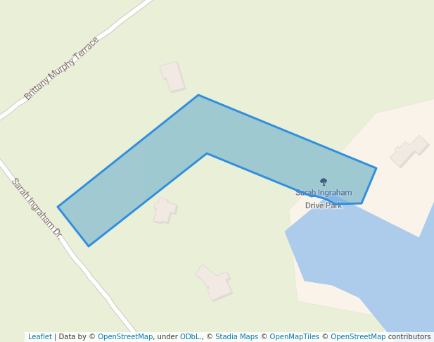 walking in Sarah Ingraham Drive Park map in Williamswood