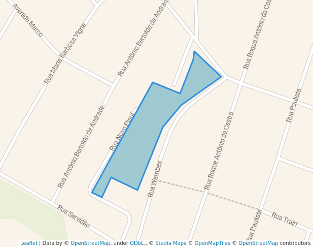 walking in Praça Jardim Ottawa map in Guarulhos