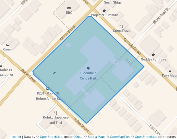 Bloomfield Centre Park